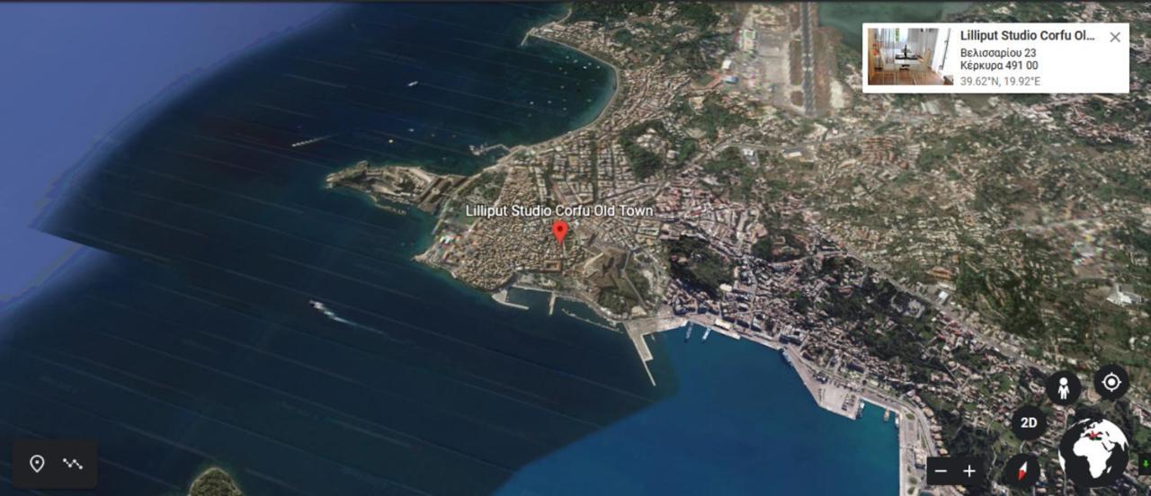 Lilliput Studio Corfu Old Town Экстерьер фото
